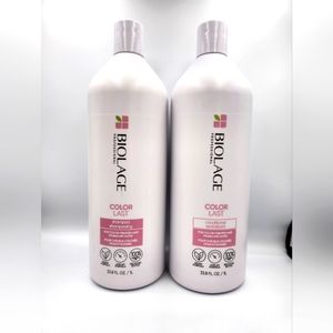Biolage Color Last Shampoo &Conditioner for Color Treated Hair duo 33.8 fl oz/1L